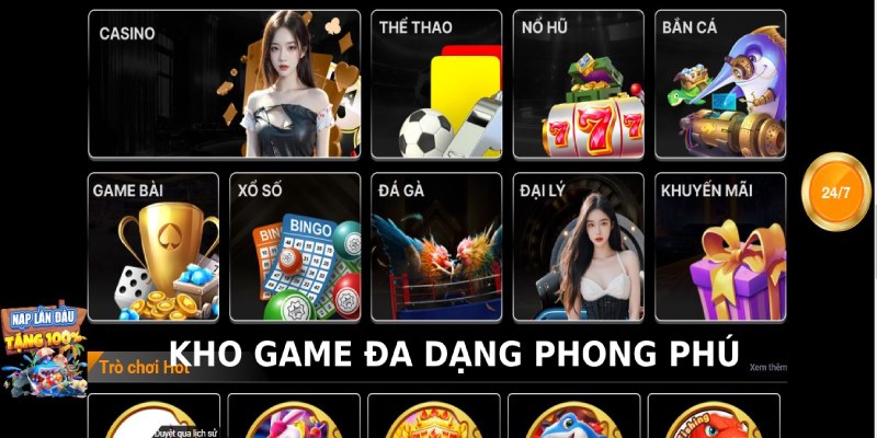 Đăng ký nền tảng để được trải nghiệm kho game kịch tính